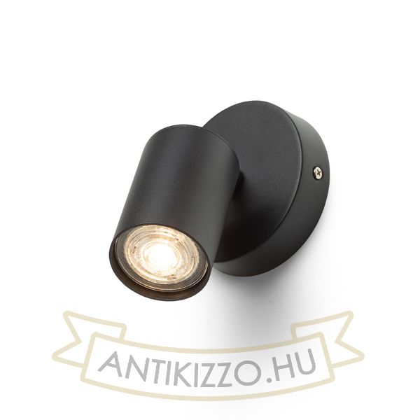 DUDE R felületre szerelhető fekete 230V LED GU10 9W