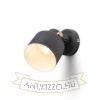 CELEIA felületre szerelhető matt fekete szálcsiszolt réz 230V LED E27 11W