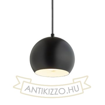 AGNETA függő lámpa fekete  230V LED E27 11W