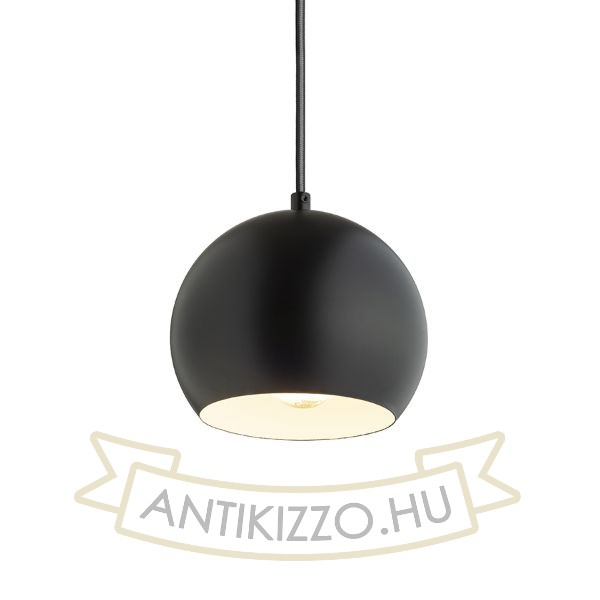 AGNETA függő lámpa fekete  230V LED E27 11W