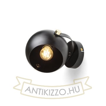 AGNETA felületre szerelhető fekete  230V LED E27 11W