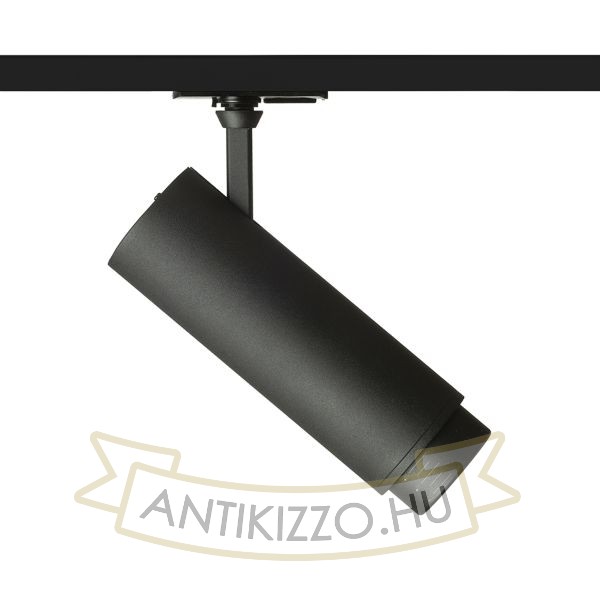 FOCUS 20 DIMM egyfázisú áramkörös sínre fekete  230V LED 20W 10 60°  3000K 4000K 5000K