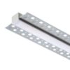 LED PROFILE B süllyesztett 1m  alumínium/tej akril 
