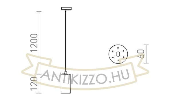 BELENOS egyfázisú áramkörös sínre függő lámpa fehér  230V LED GU10 9W