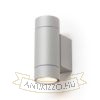 MIZZI NEW II fali lámpa ezüstszürke  230V LED GU10 2x8W IP65