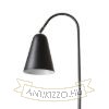GARBO asztali lámpa fekete króm 230V LED E27 15W