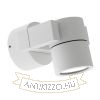 ORIT fali lámpa fehér /alumínium 230V LED 6W 80° IP44  3000K