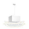 TEMPO 30/19 lámpabúra  Polycotton fehér/fehér PVC  max. 23W