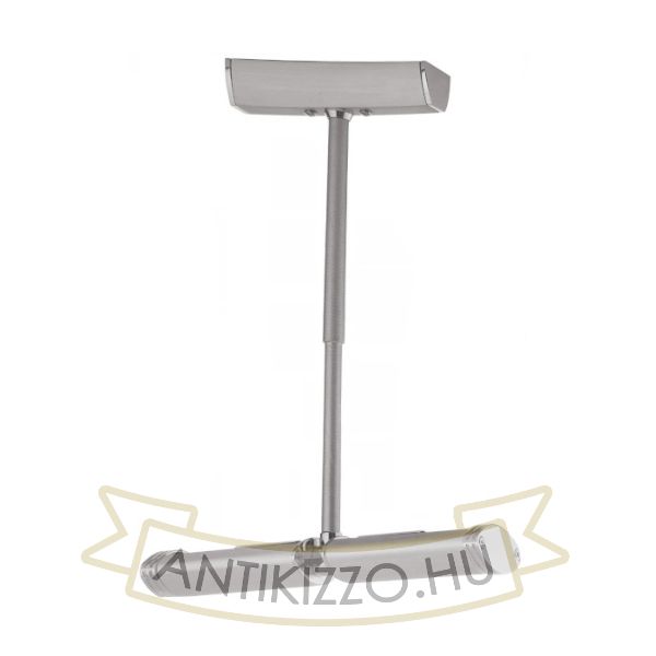 CRICKET II felületre szerelhető  szálcsiszolt alumínium/króm 230V G9 2x5W