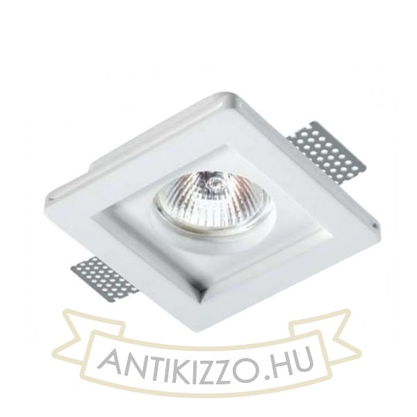 GESSO süllyesztett lámpa gipsz 12V GU5,3 35W