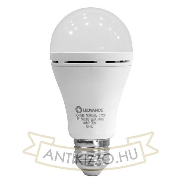 OSRAM AKU Classic A ÚJRATÖLTHETŐ  matt 230V E27 LED EQ60  2700K