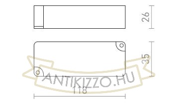TRAFO 0-20W    230V/12V= 20W IP67