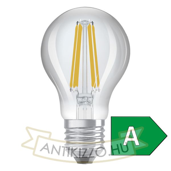 OSRAM ULTRA ECONOMY 210lm/W Classic A világos 230V E27 LED EQ100 3000K