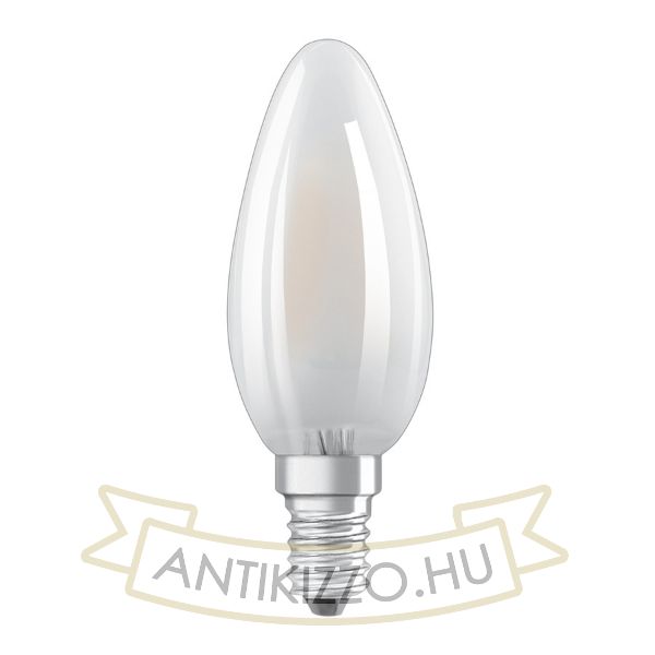 OSRAM Retrofit gyertya alakú matt 230V E14 LED EQ25 2700K