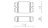 IP-BOX IP68  fekete    IP68