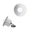 TRILL DC LENS süllyesztett lámpa acél 24= LED 3W IP65 3000K