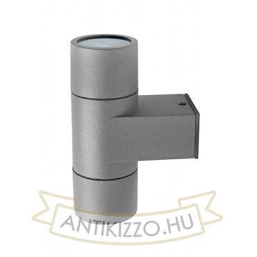 ANNA II fali lámpa ezüstszürke 230V GU10 2x35W IP54