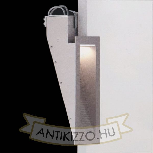 ADAMO süllyesztett lámpa ezüstszürke alumínium 12V G6,35 50W