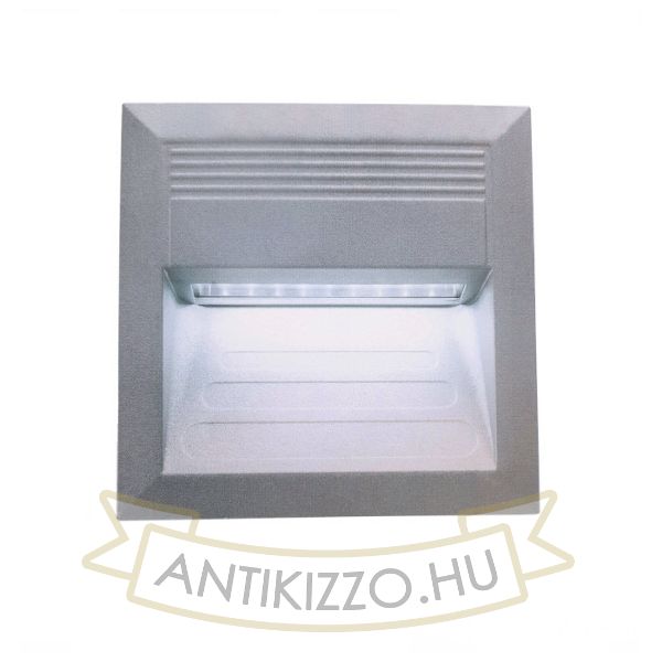 ADELMO süllyesztett lámpa ezüstszürke 230V LED 1W IP54 4000K
