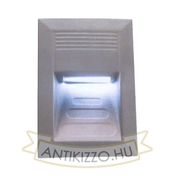 AMATO süllyesztett lámpa ezüstszürke 230V LED 0.9W IP54 5500k