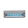 minI LED RC süllyesztett lámpa ezüstszürke/kék 230V LED 0.8W IP54