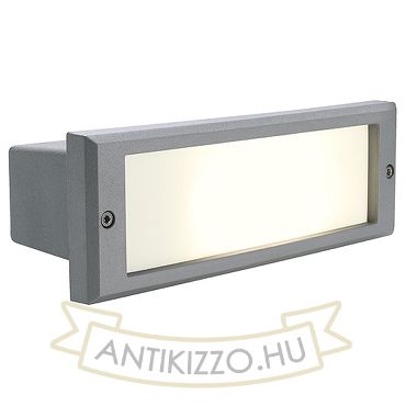 ALDA süllyesztett lámpa kőszürke 230V G24-d2 18W IP44