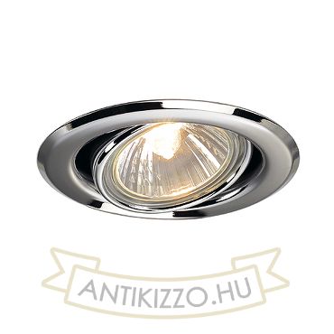 TURNO GU10 süllyesztett lámpa  króm 230V GU10 50W