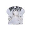 CRYSTAL LED III süllyesztett lámpa tiszta üveg/króm 350mA LED 1W 120° 4000K