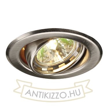 NEW TURNO MR16 süllyesztett lámpa fésült acél 12V GU5,3 50W