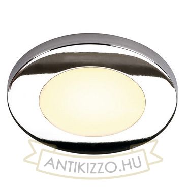 REAL N-TIC LED süllyesztett lámpa króm 24= LED 2.8W 120° IP66 3200K