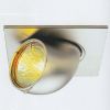 GIMBLE SQ süllyesztett lámpa ezüstszürke 12V GU5,3 50W