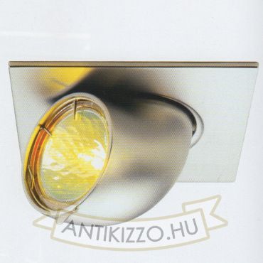 GIMBLE SQ süllyesztett lámpa ezüstszürke 12V GU5,3 50W