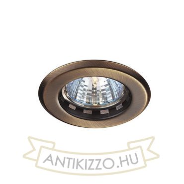 FGL Standart MR16 süllyesztett lámpa fésült acél 12V GU5,3 50W