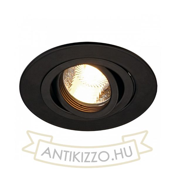 NEW TRIA R MR16 süllyesztett lámpa fekete  12V GU5,3 50W