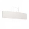 CASUAL 120/25 lámpabúra  Polycotton fekete/fehér PVC  max. 23W