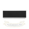 LOPE 80/23 lámpabúra  Polycotton fekete/fehér PVC  max. 23W