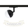 LYRA egy áramkörös sínre fekete tej akril 230V LED 5W  3000K