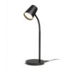 VERINA asztali lámpa fekete  230V LED 4.5W 100°  3000K