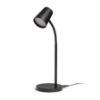 VERINA asztali lámpa fekete  230V LED 4.5W 100°  3000K