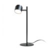NOVA asztali lámpa fekete króm/tej akril 230V LED 4.2W 3000K