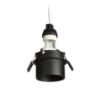 ORTA süllyesztett lámpa fekete 230V LED GU10 9W