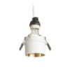 ORTA süllyesztett lámpa fehér/aranysárga 230V LED GU10 9W