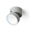 FLAVIO R felületre szerelhető világosszürke 230V LED 6W 110° IP54 3000K