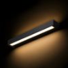 ASTER 50 fali lámpa fekete tej akril 230V LED 2x10W IP65 3000K