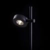 KATONA állólámpa / leszúrható spot lámpa fekete  230V LED 7W 70° IP54  3000K