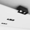ELECTRA II GU10 frameless fekete 230V LED GU10 8W