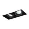 ELECTRA II GU10 frameless fekete 230V LED GU10 8W