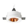 DAYTONA dönthető lámpa gipsz/szálcsiszolt réz 230V LED GU10 8W