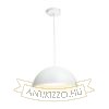 GLADYS 40 függő lámpa fehér/fehér 230V LED E27 30W