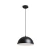 GLADYS 30 függő lámpa fekete/fehér  230V LED E27 15W